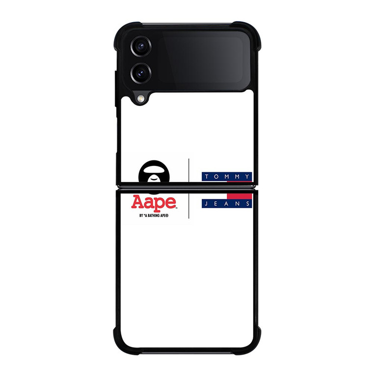 TOMMY HILFIGER A BATHING APE LOGO Samsung Galaxy Z FLip4 5G Case Cover