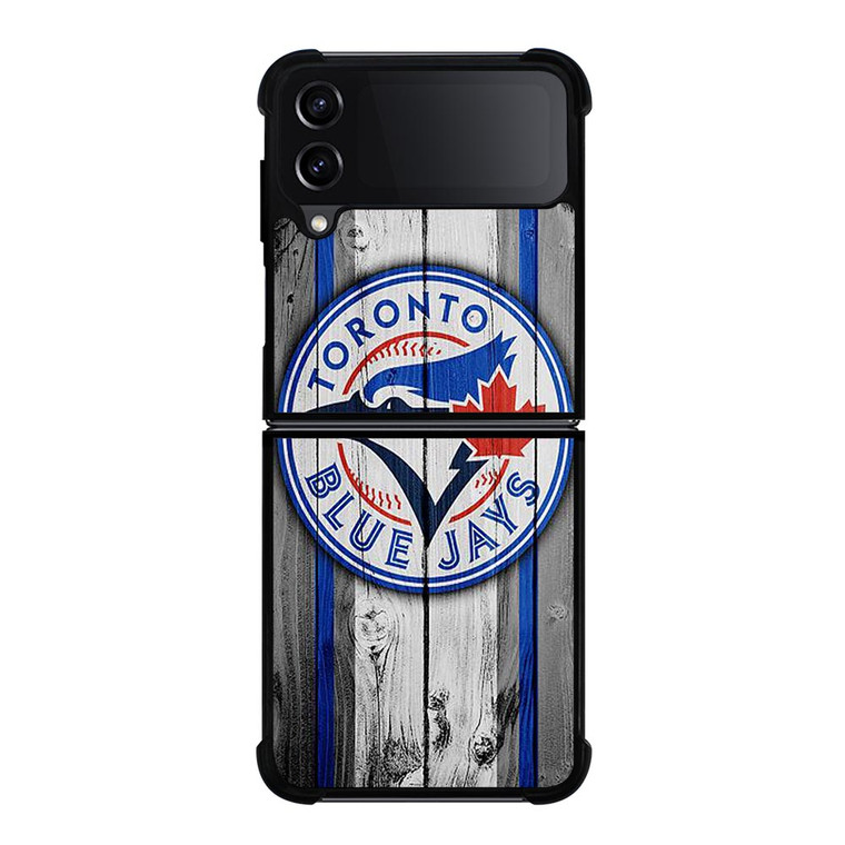 TORONTO BLUE JAYS WOODEN LOGO Samsung Galaxy Z FLip4 5G Case Cover