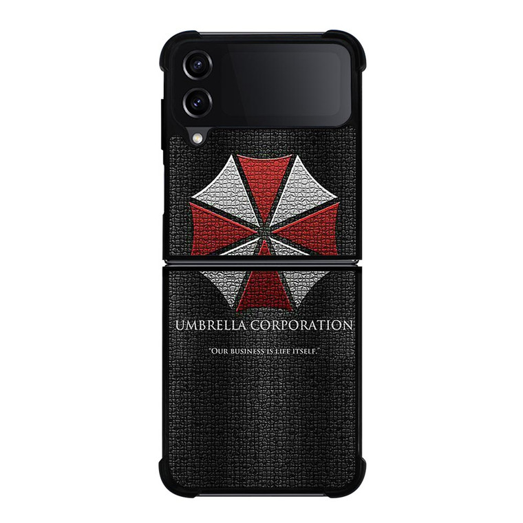 UMBRELLA CORPORATION CRACKED LOGO Samsung Galaxy Z FLip4 5G Case Cover
