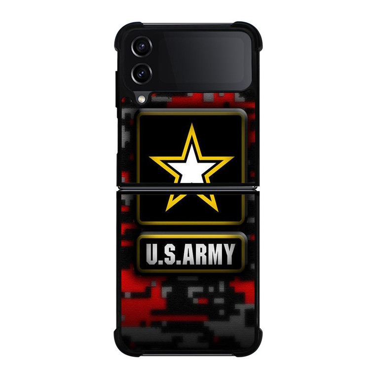 US ARMY CAMO LOGO Samsung Galaxy Z FLip4 5G Case Cover