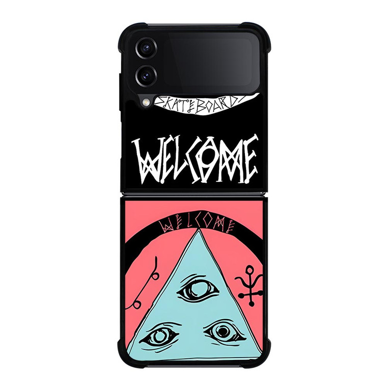 WELCOME SKATEBOARDS TWO Samsung Galaxy Z FLip4 5G Case Cover