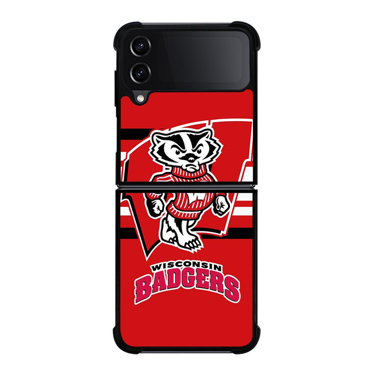 WISCONSIN BADGER SYMBOL Samsung Galaxy Z FLip4 5G Case Cover