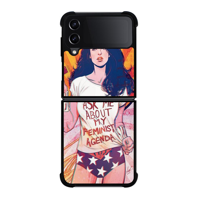 WONDER WOMAN QUOTE Samsung Galaxy Z FLip4 5G Case Cover