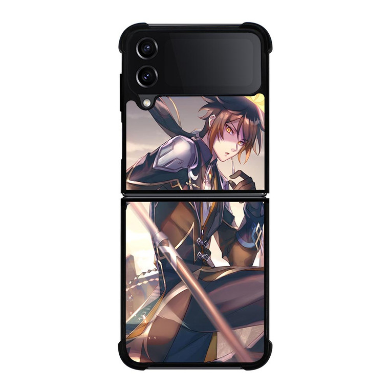ZHONGLI GENSHIN IMPACT 2 Samsung Galaxy Z FLip4 5G Case Cover