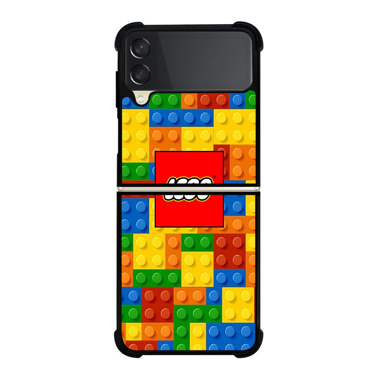LEGO BUILDING TOYS LOGO 2 Samsung Galaxy Z FLip 3 5G Case Cover