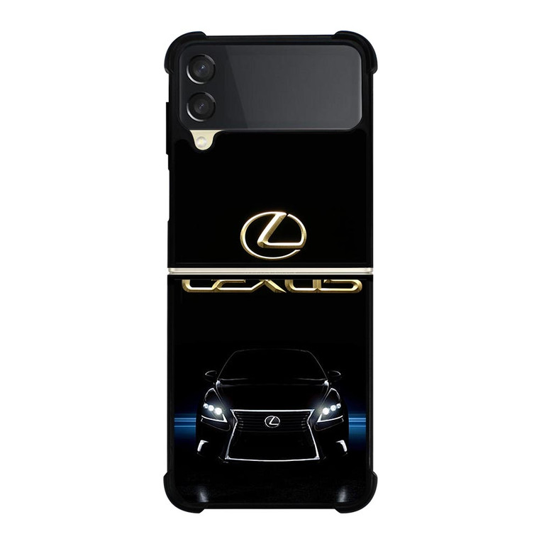 LEXUS CAR GOLD LOGO Samsung Galaxy Z FLip 3 5G Case Cover