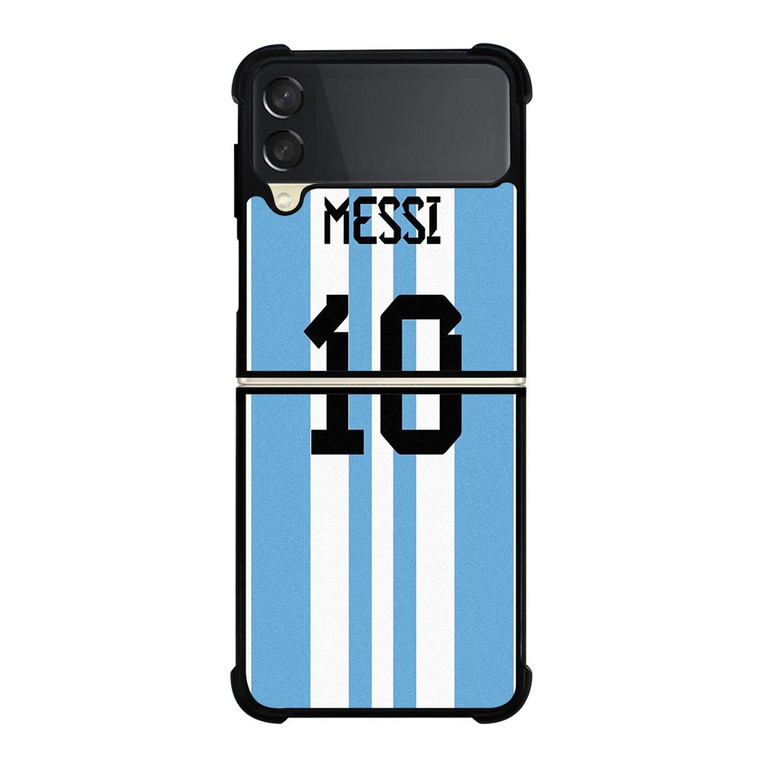 LIONEL MESSI ARGENTINA JERSEY 2 Samsung Galaxy Z FLip 3 5G Case Cover