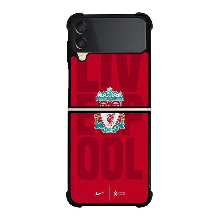 LIVERPOOL FC NIKE LOGO Samsung Galaxy Z FLip 3 5G Case Cover