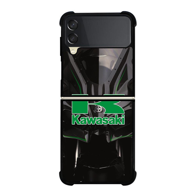 LOGO KAWASAKI MOTOR SPORT MOTOR Samsung Galaxy Z FLip 3 5G Case Cover