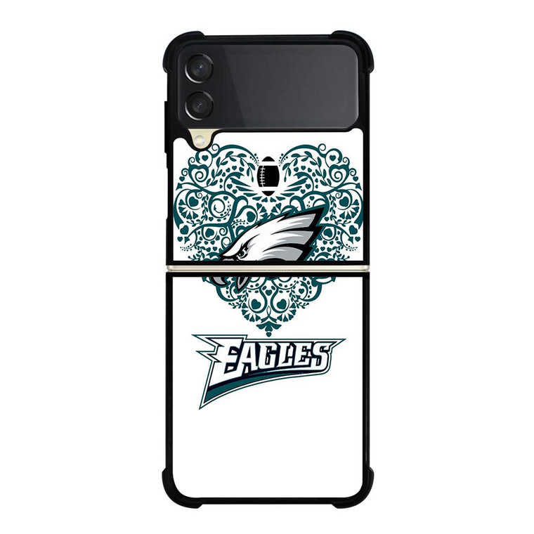 LOVE PHILADELPHIA EAGLES Samsung Galaxy Z FLip 3 5G Case Cover