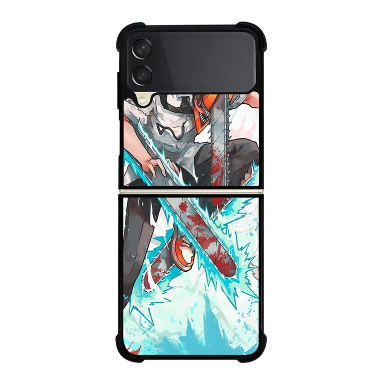 MANGA CHAINSAW MAN DENJI Samsung Galaxy Z FLip 3 5G Case Cover