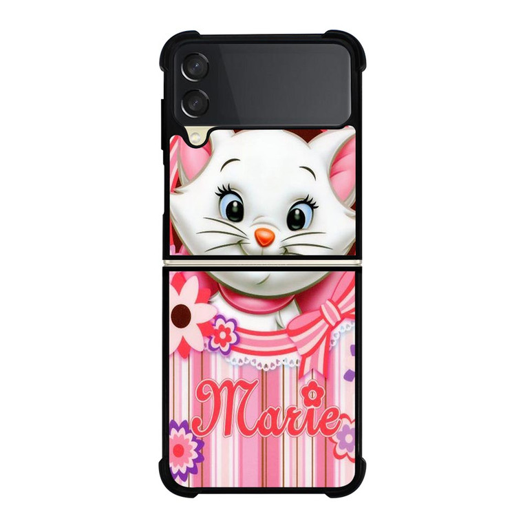MARIE THE ARISTOCATS CAT FACE CUT Samsung Galaxy Z FLip 3 5G Case Cover