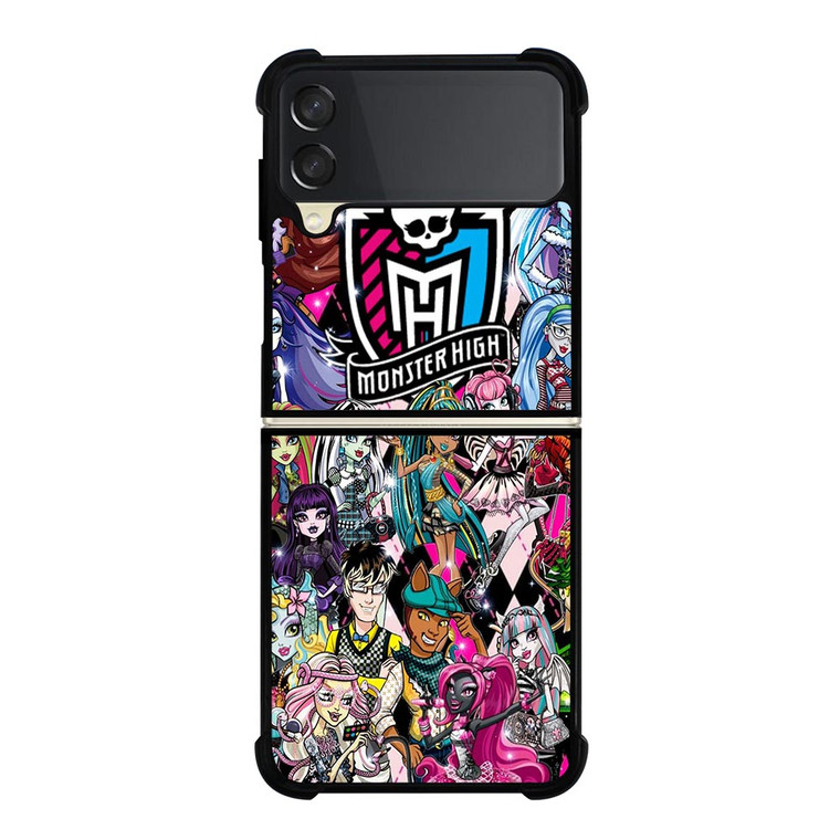 MONSTER HIGH COLLAGE Samsung Galaxy Z FLip 3 5G Case Cover