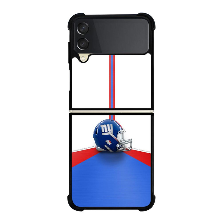 NEW YORK GIANTS HELMET STRIPS Samsung Galaxy Z FLip 3 5G Case Cover