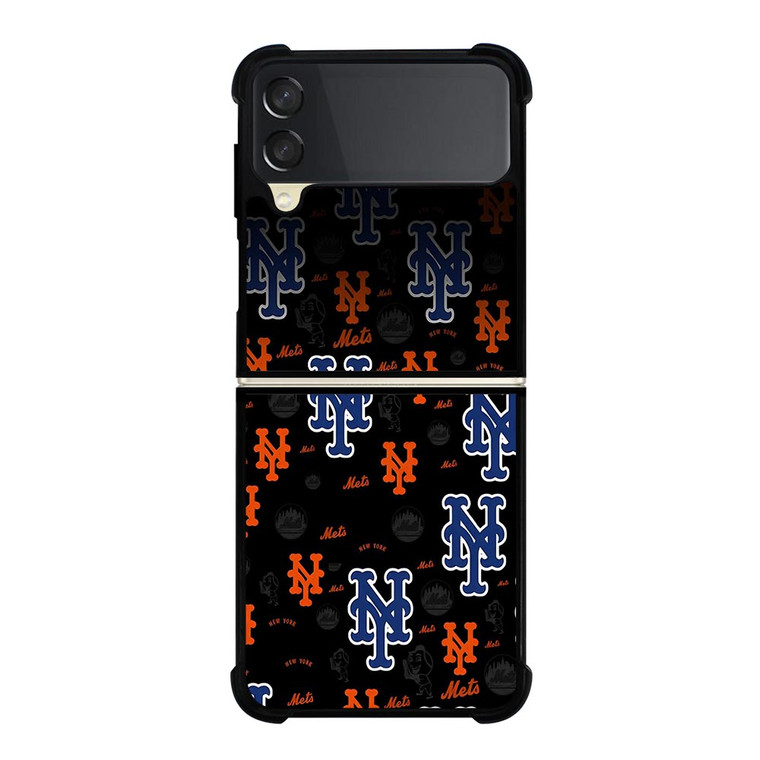 NEW YORK METS COLLAGE WALL Samsung Galaxy Z FLip 3 5G Case Cover