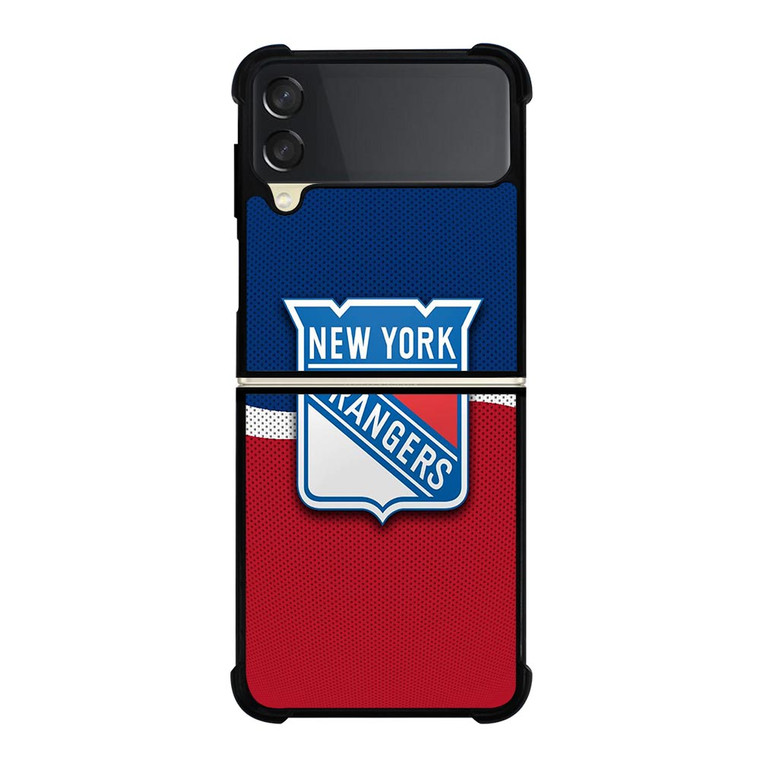 NEW YORK RANGERS NHL TEAM LOGO Samsung Galaxy Z FLip 3 5G Case Cover