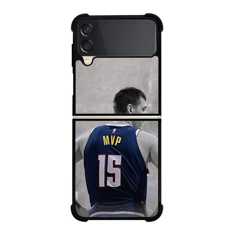 NIKOLA JOKIC DENVER NUGGETS MVP Samsung Galaxy Z FLip 3 5G Case Cover
