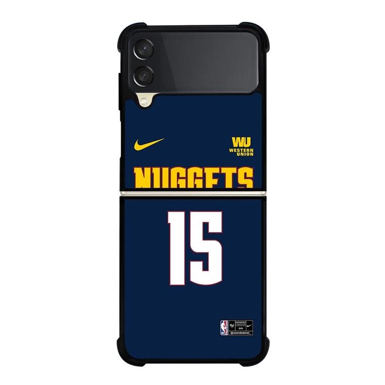 NIKOLA JOKIC DENVER NUGGETS NIKE Samsung Galaxy Z FLip 3 5G Case Cover