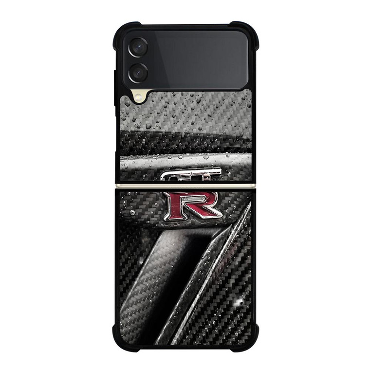 NISSAN GT R 35 CARBON Samsung Galaxy Z FLip 3 5G Case Cover