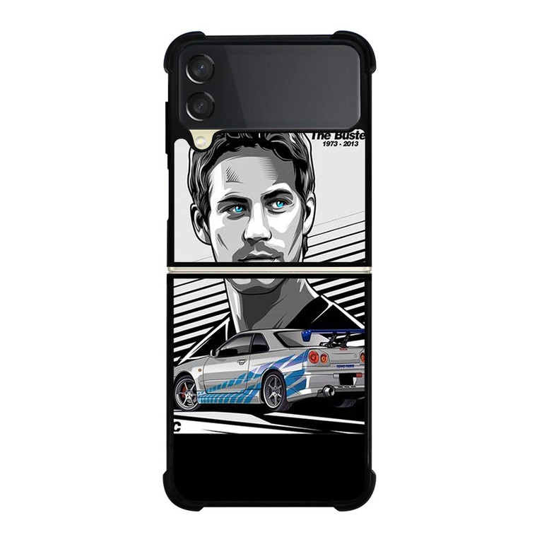 NISSAN GTR PAUL REMEMBER Samsung Galaxy Z FLip 3 5G Case Cover
