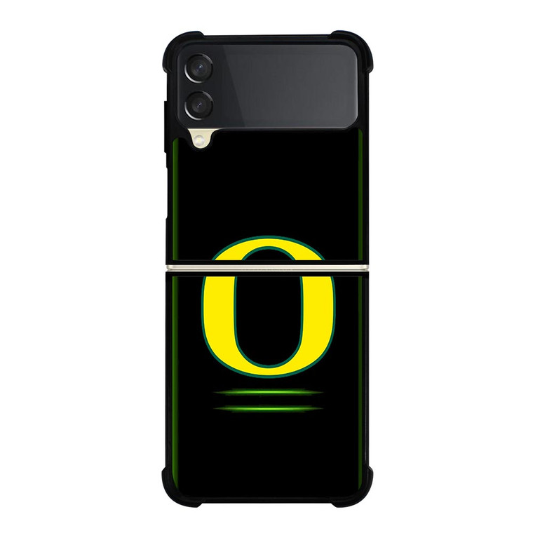 OREGON DUCKS GREEN EDGE NFL Samsung Galaxy Z FLip 3 5G Case Cover