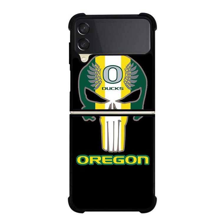 OREGON DUCKS SKULL LOGO Samsung Galaxy Z FLip 3 5G Case Cover