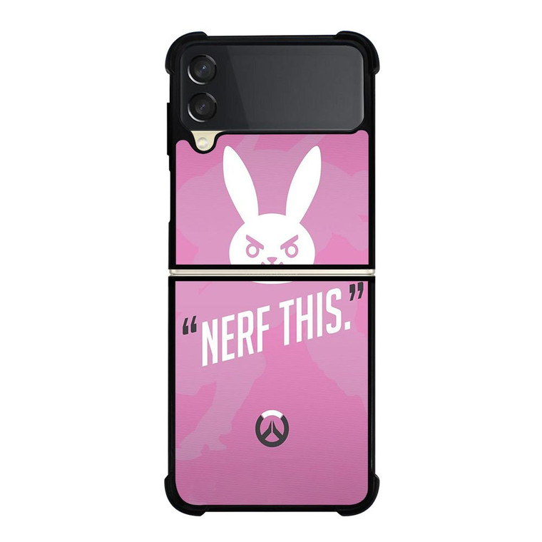 OVERWATCH D.VA NERF THIS Samsung Galaxy Z FLip 3 5G Case Cover