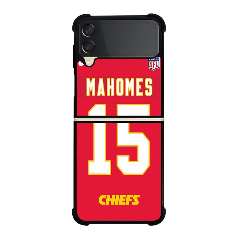 PATRICK MAHOMES KANSAS CITY CHIEFS KIT Samsung Galaxy Z FLip 3 5G Case Cover