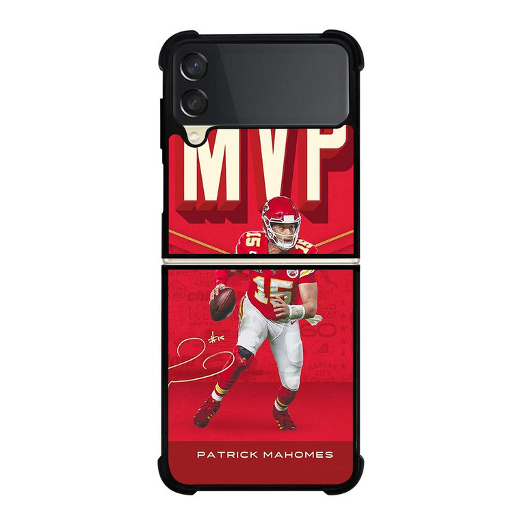 PATRICK MAHOMES KANSAS CITY CHIEFS MVP Samsung Galaxy Z FLip 3 5G Case Cover