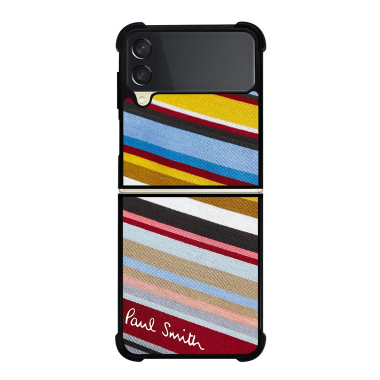PAUL SMITH COTTON STRIPE Samsung Galaxy Z FLip 3 5G Case Cover