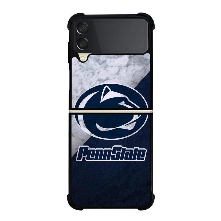 PENN STATE NITTANY LIONS MARBLE Samsung Galaxy Z FLip 3 5G Case Cover