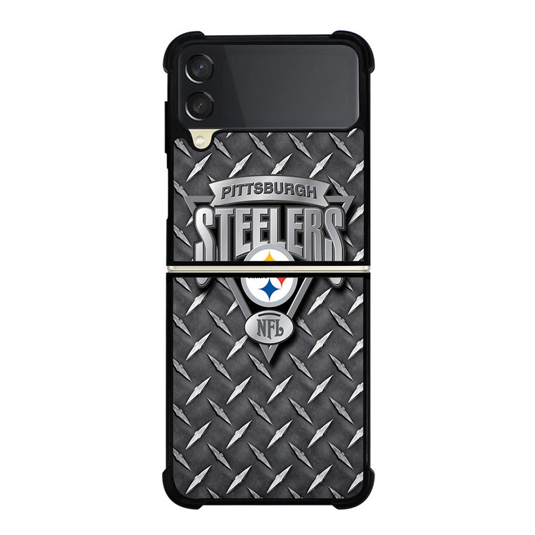 PITTSBURGH STEELERS METAL LOGO Samsung Galaxy Z FLip 3 5G Case Cover