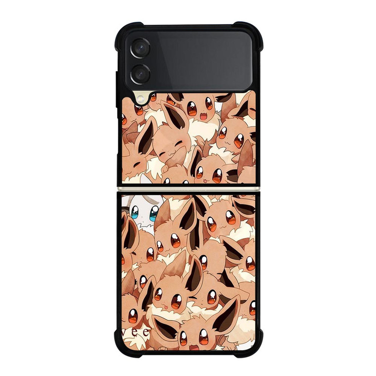POKEMON EEVEE COLLAGE Samsung Galaxy Z FLip 3 5G Case Cover