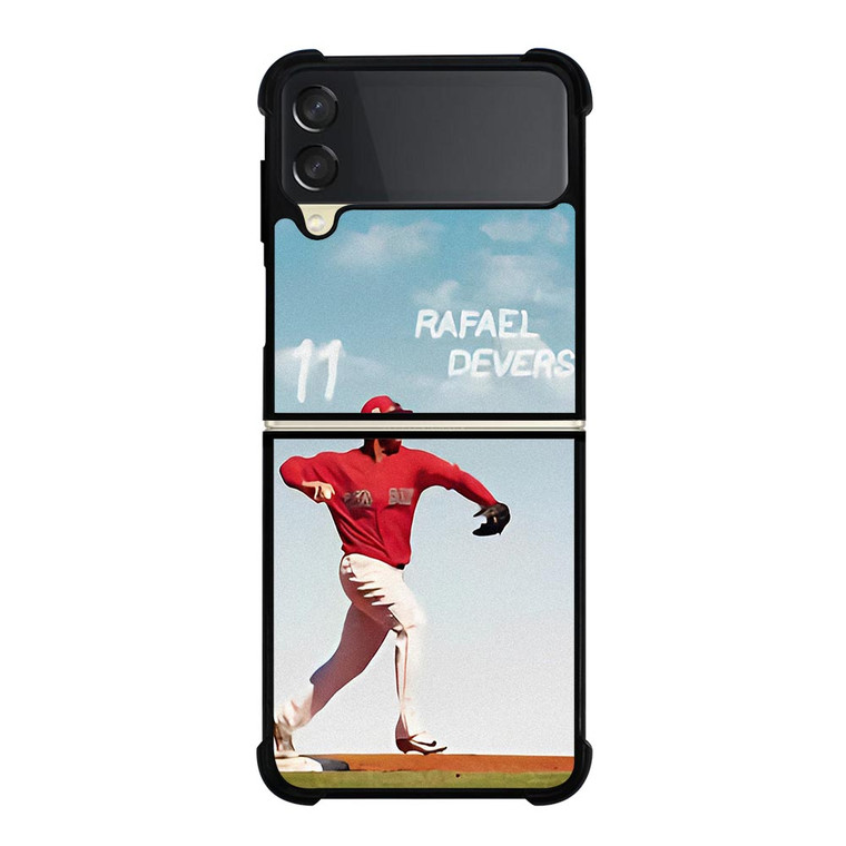 RAFAEL DEVERS BOSTON RED SOX 2 Samsung Galaxy Z FLip 3 5G Case Cover