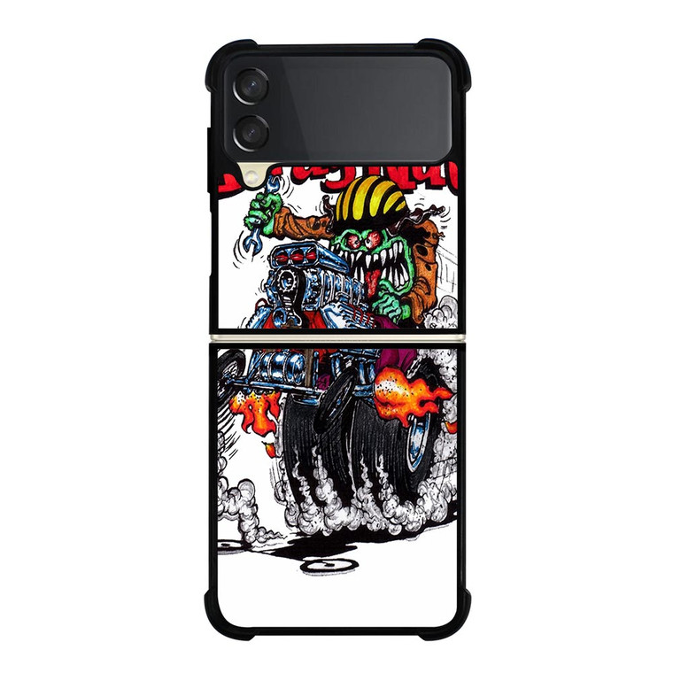 RAT FINK DRAGNUT Samsung Galaxy Z FLip 3 5G Case Cover