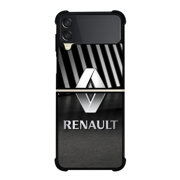 RENAULT CAR METAL LOGO Samsung Galaxy Z FLip 3 5G Case Cover