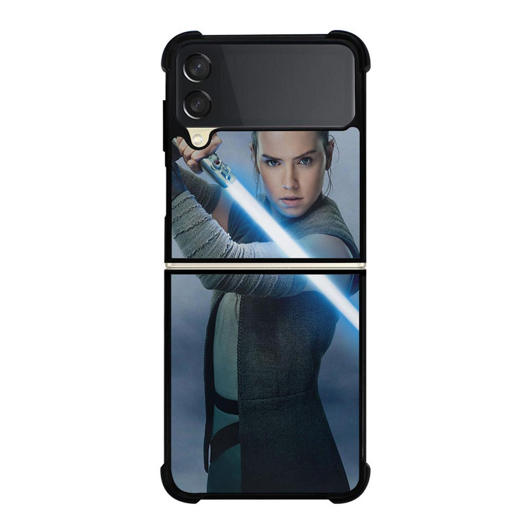 REY STAR WARS THE LAST OF JEDI Samsung Galaxy Z FLip 3 5G Case Cover