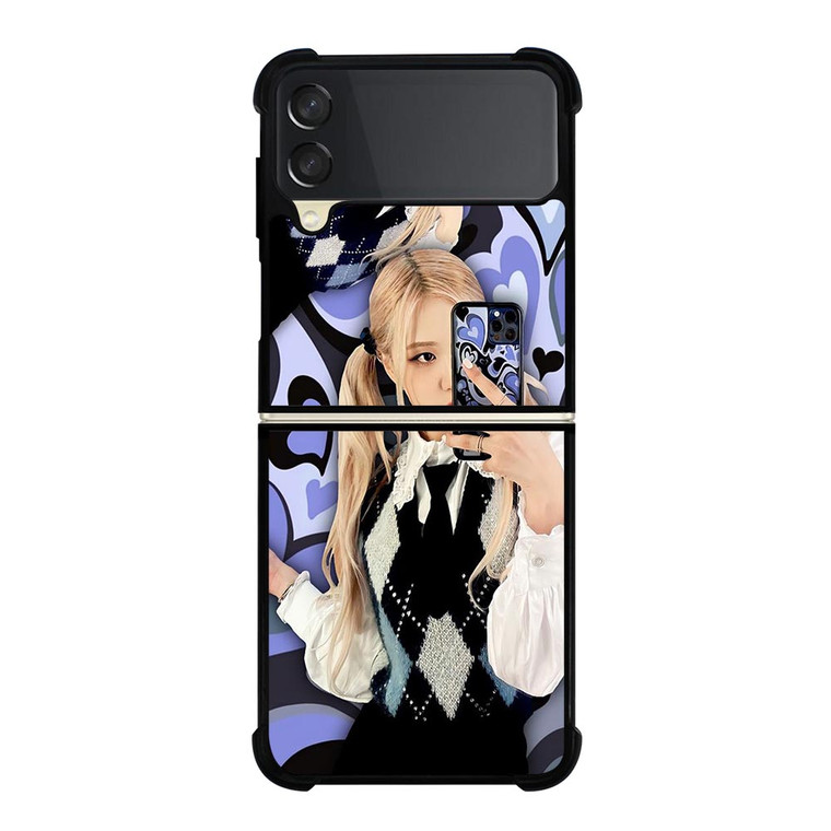 ROSE BLACKPINK LOVE VIOLET Samsung Galaxy Z FLip 3 5G Case Cover