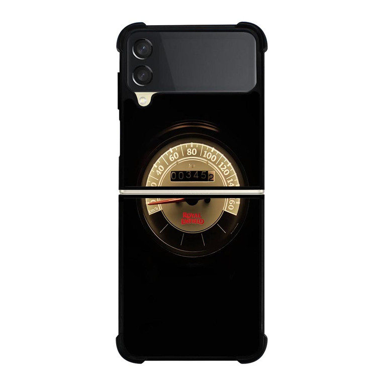 ROYAL ENFIELD RETRO SPEEDOMETER Samsung Galaxy Z FLip 3 5G Case Cover