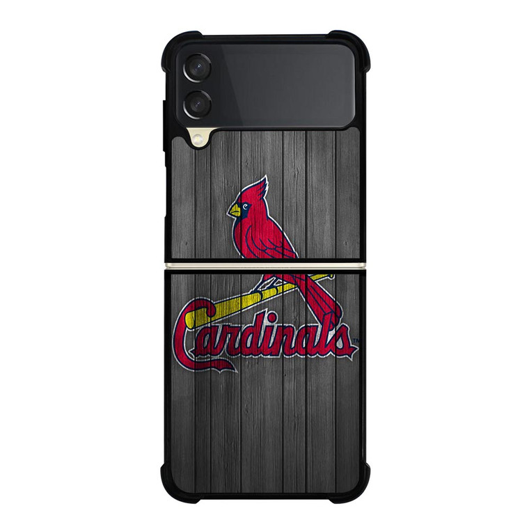 SAINT LOUIS CARDINALS WOODEN ICON Samsung Galaxy Z FLip 3 5G Case Cover