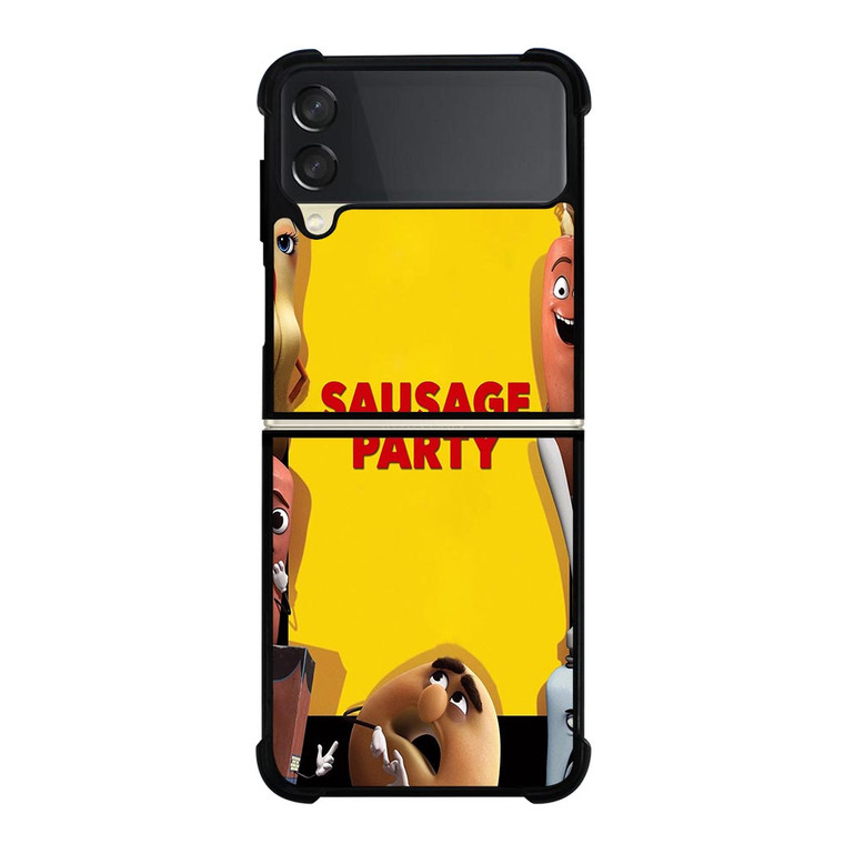 SAUSAGE PARTY CARTOON FRAME ART Samsung Galaxy Z FLip 3 5G Case Cover