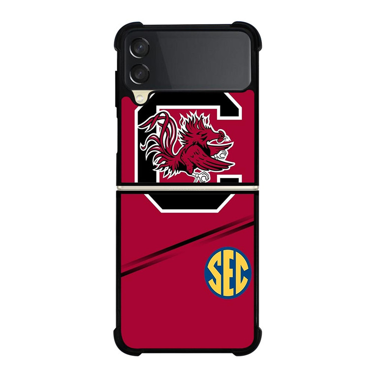 SOUTH CAROLINA GAMECOCKS NFL Samsung Galaxy Z FLip 3 5G Case Cover