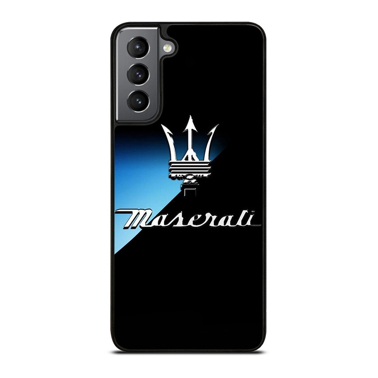 MASERATI DARK BLUE LOGO Samsung Galaxy S21 Plus Case
