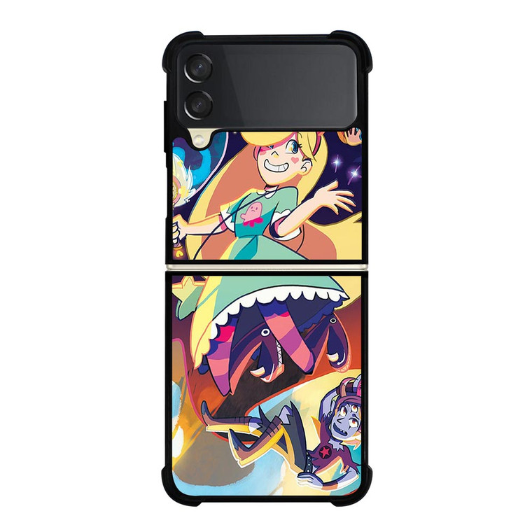 STAR VS THE FORCES OF EVIL CARTOON Samsung Galaxy Z FLip 3 5G Case Cover