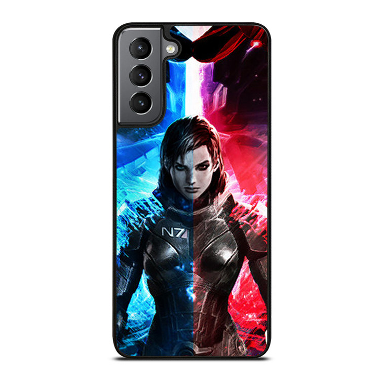 MASS EFFECT FEMSHEP 3 Samsung Galaxy S21 Plus Case