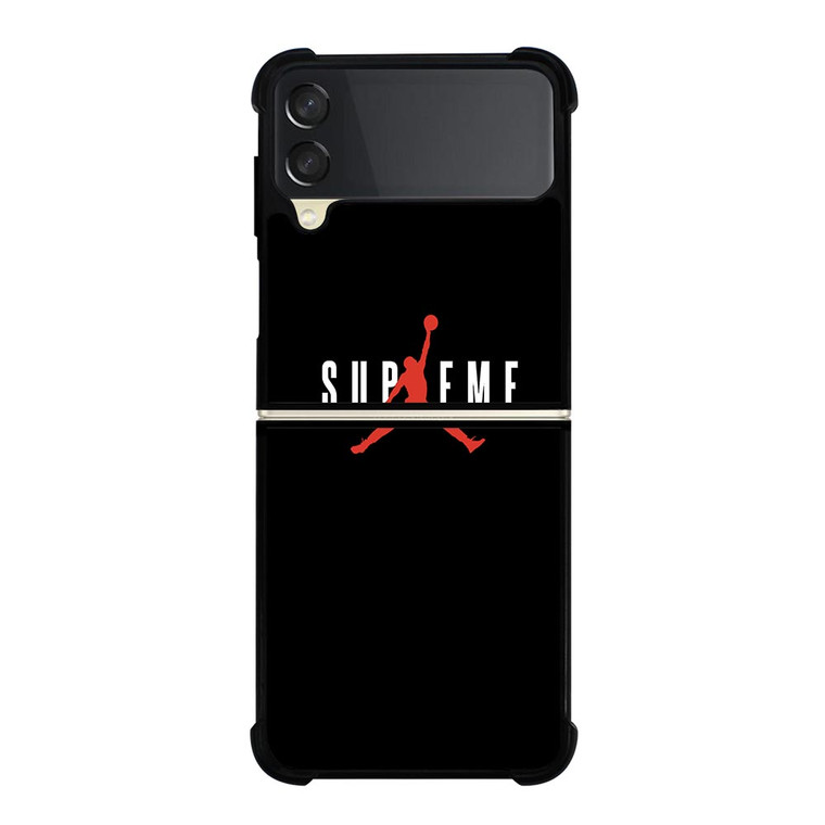SUPREME AIR JORDAN Samsung Galaxy Z FLip 3 5G Case Cover