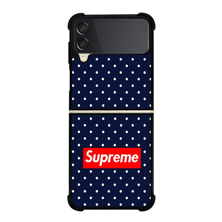 SUPREME FLORAL POLKADOTS Samsung Galaxy Z FLip 3 5G Case Cover