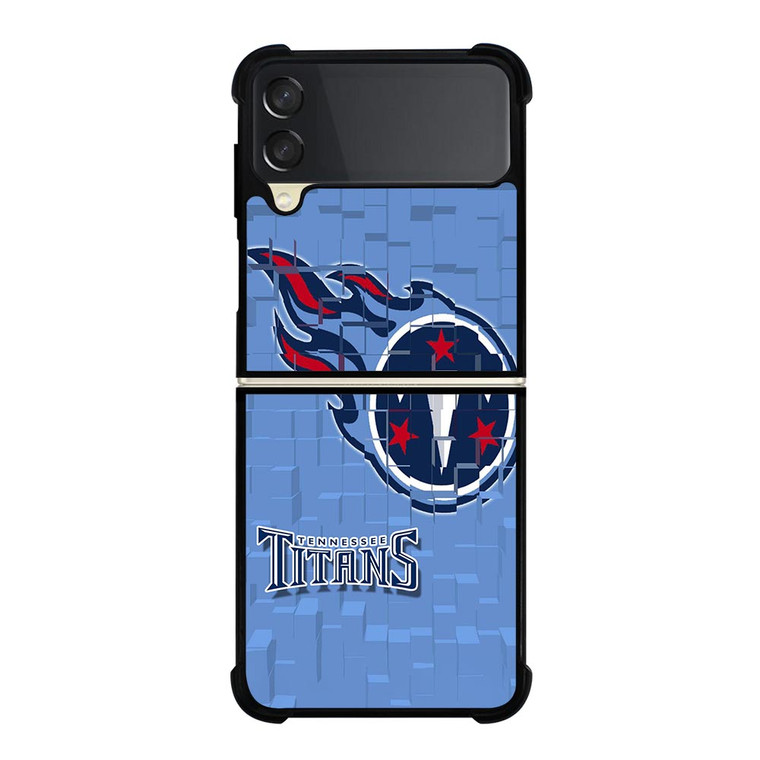 TENNESSEE TITANS LOGO FOOTBALL Samsung Galaxy Z FLip 3 5G Case Cover