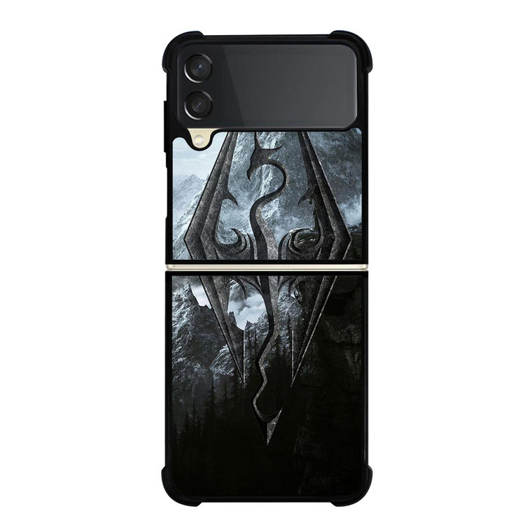 THE ELDER SCROLLS V SKYRIM LOGO Samsung Galaxy Z FLip 3 5G Case Cover