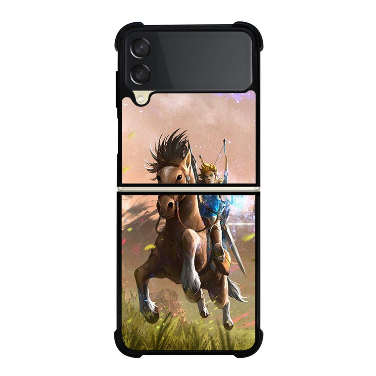THE LEGEND OF ZELDA IN HORSES Samsung Galaxy Z FLip 3 5G Case Cover